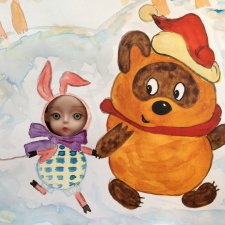 Новогодняя фотосессия Лидочки Baboliy