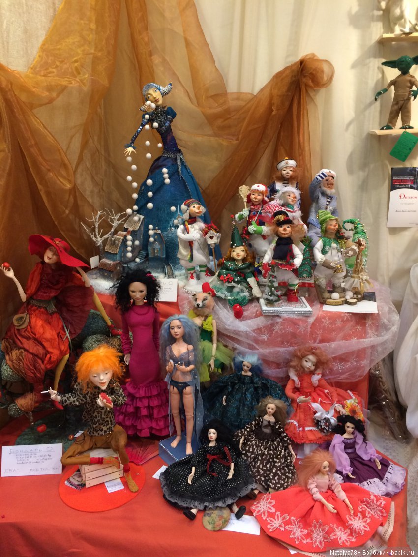 Как Лидочка на выставку ходила или Выставка Время Кукол в Санкт-Петербурге