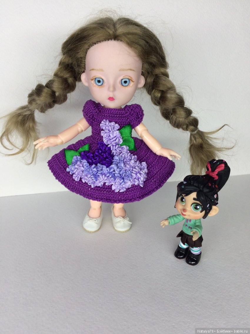 Как я училась вышивать лентами или новые платья для Лидочки Baboliy