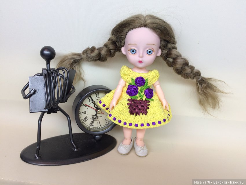 Как я училась вышивать лентами или новые платья для Лидочки Baboliy