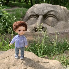 Роман и голова витязя