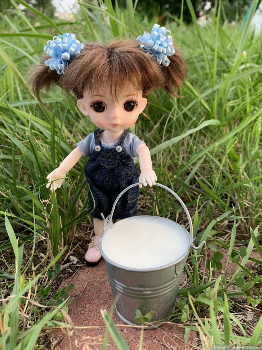 Знакомство Риты с коровой Мартой (фото 9)