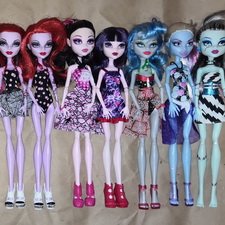 Куклы монстер хай monster high в аутфите и нюдом+запчасти Куклы монстер хай monster high в аутфите и нюдом+запчасти