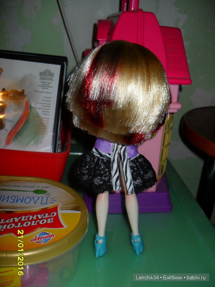 Как вторая наша девочка Пепер Спайси получила новые волосы (фото 3)