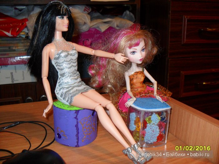 Не пойму то ли столик, то ли пуфик. Мои переделки (фото 9)