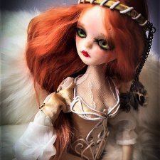 Хильф... Авторская будуарная кукла