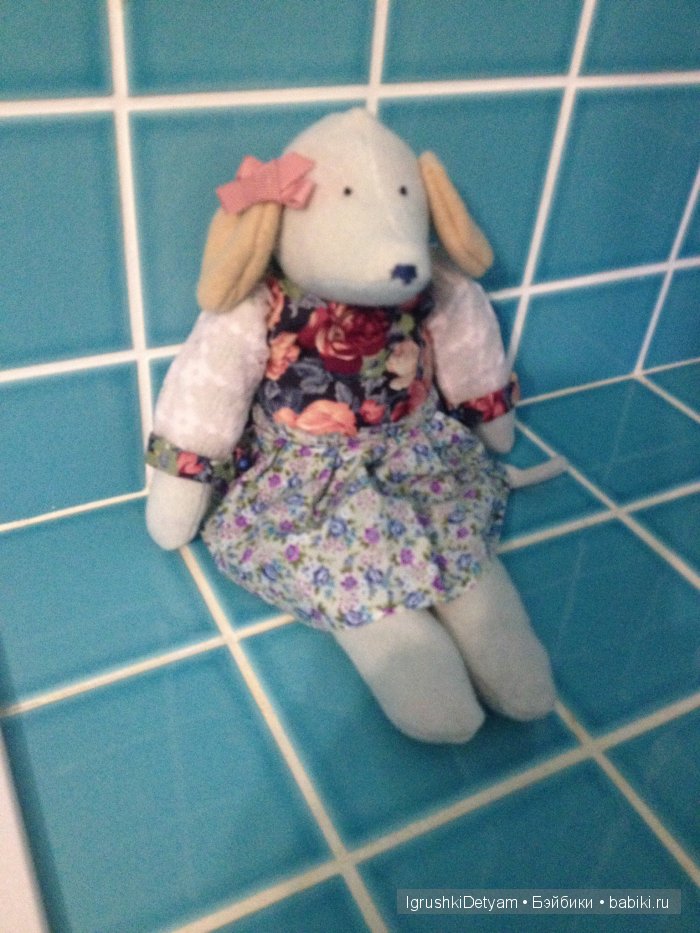 Мыши, зайцы и пр — Текстильные игрушки и примитивы: кофейные (фото 6)