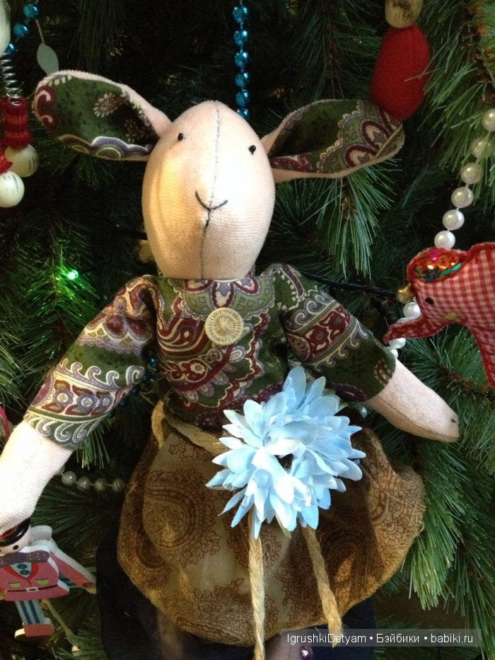 Текстильные интерьерные куклы (фото 3)