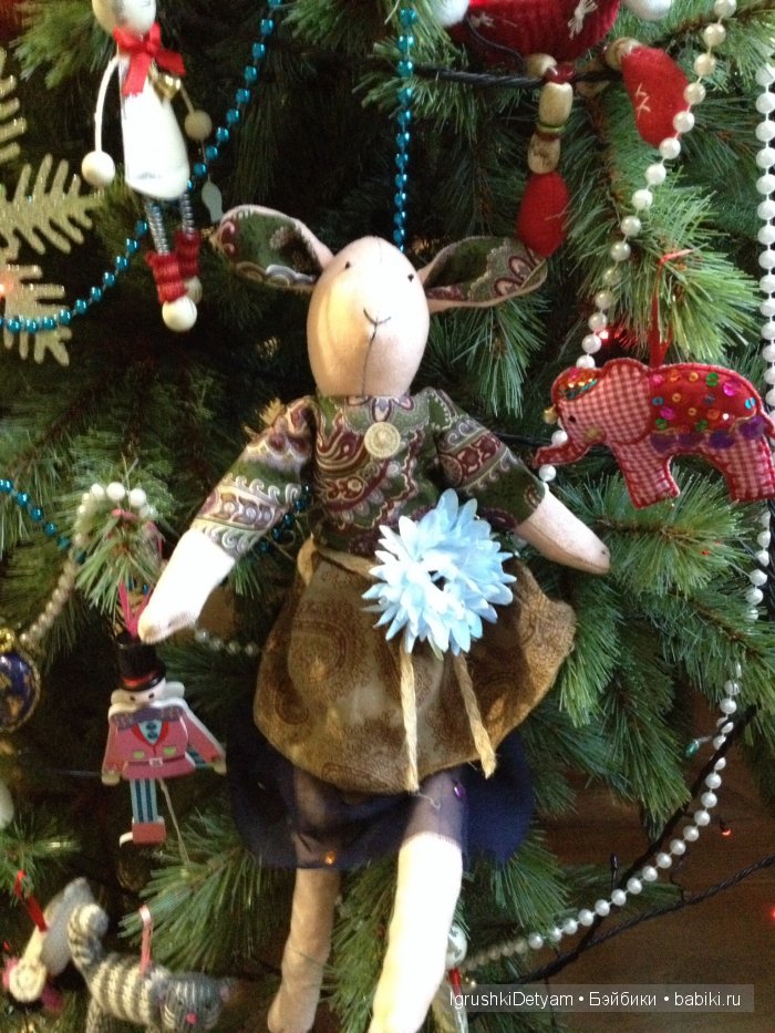 Текстильные интерьерные куклы (фото 4)