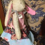 Текстильные интерьерные куклы