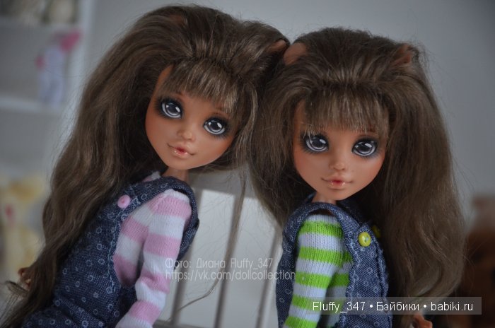 Близняшки. Сделаны в подарок.