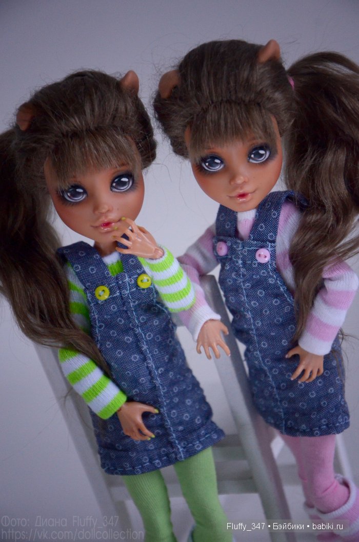 Близняшки. Сделаны в подарок.