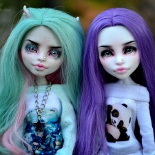 ООАК Monster High - Моя коллекция от RonnikBC (Насти Охановой)