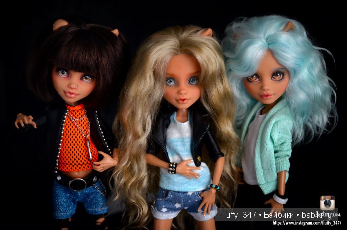 ООАК Monster High - Разные фото моих девочек (фото 5)