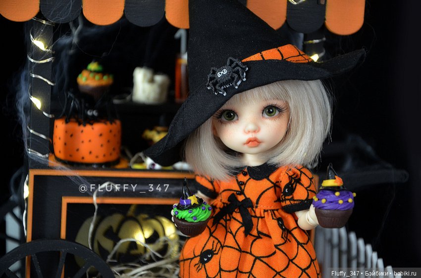 Алиска приготовила угощения на Хэллоуин (фото 4)