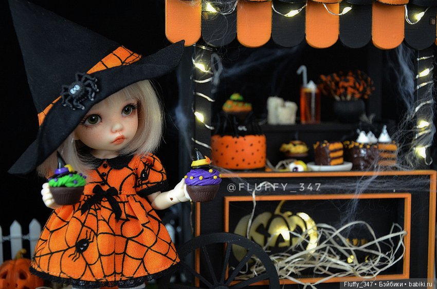 Алиска приготовила угощения на Хэллоуин (фото 5)