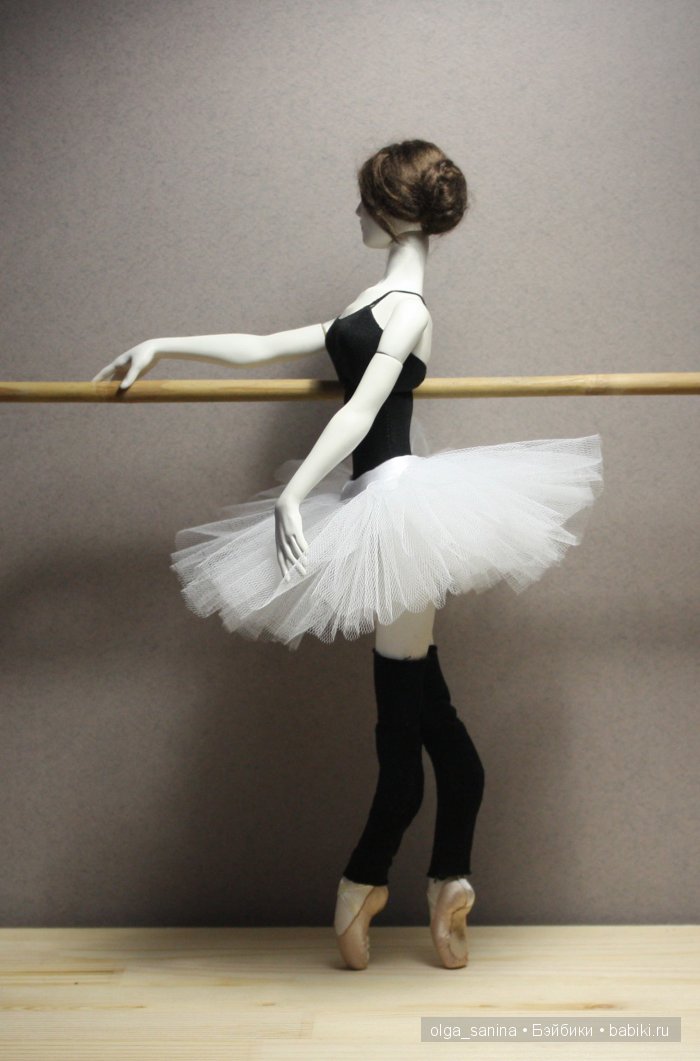 авторская шарнирная кукла &amp;amp;amp;quot;в балетном классе&amp;amp;amp;quot;