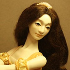 Джульетта из коллекции авторских шарнирных кукол "Балет"