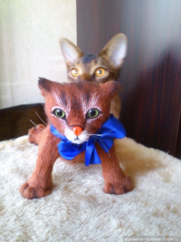 Кошачьи страдания — Домашние фото авторских игрушек: Тедди (фото 4)