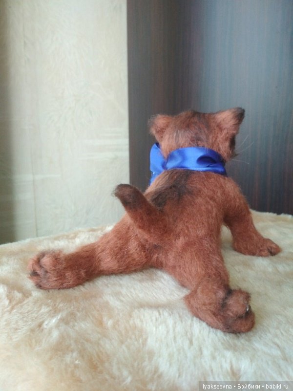 Кошачьи страдания — Домашние фото авторских игрушек: Тедди (фото 6)