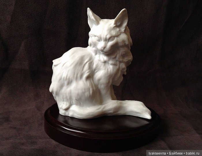 Коты в европейском фарфоре (фото 7)