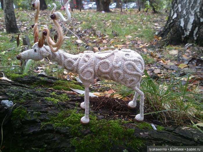 Со мной лесной олень — Вязаные игрушки и амигуруми: крючком (фото 5)