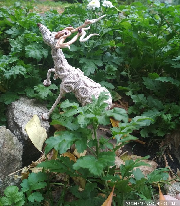 Со мной лесной олень — Вязаные игрушки и амигуруми: крючком (фото 2)