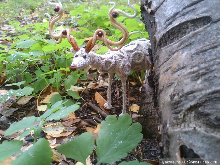 Со мной лесной олень — Вязаные игрушки и амигуруми: крючком (фото 4)