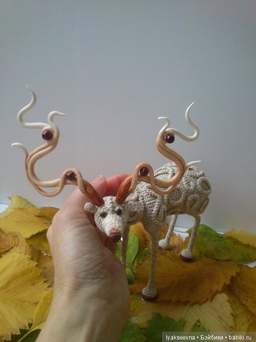 Со мной лесной олень — Вязаные игрушки и амигуруми: крючком (фото 8)