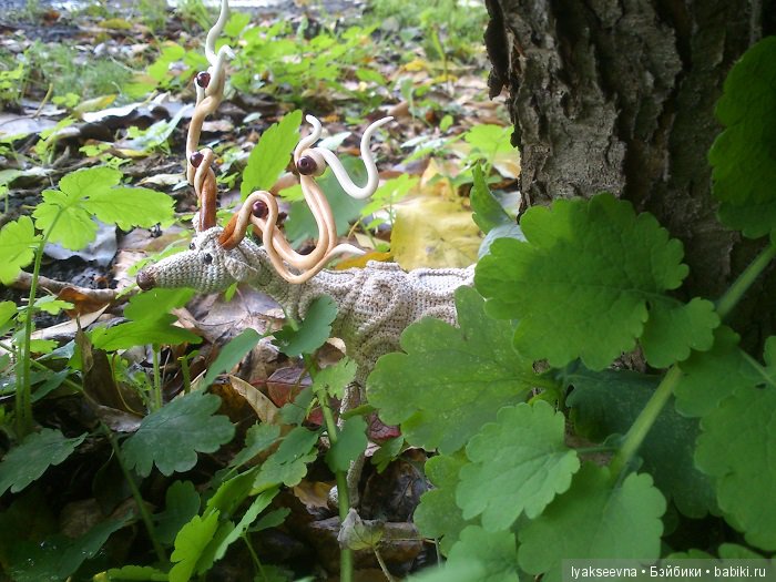 Со мной лесной олень — Вязаные игрушки и амигуруми: крючком (фото 3)