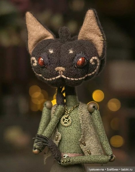 Little Fishy Things — Текстильные игрушки и примитивы: кофейные (фото 6)