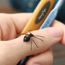 Мини паучки от nansyoops