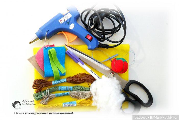 Цыпленок-брошь к Новому 2017 Году. Мастер-класс