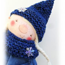 Смилла. Гном. Авторская текстильная куколка Катерины Скачковой