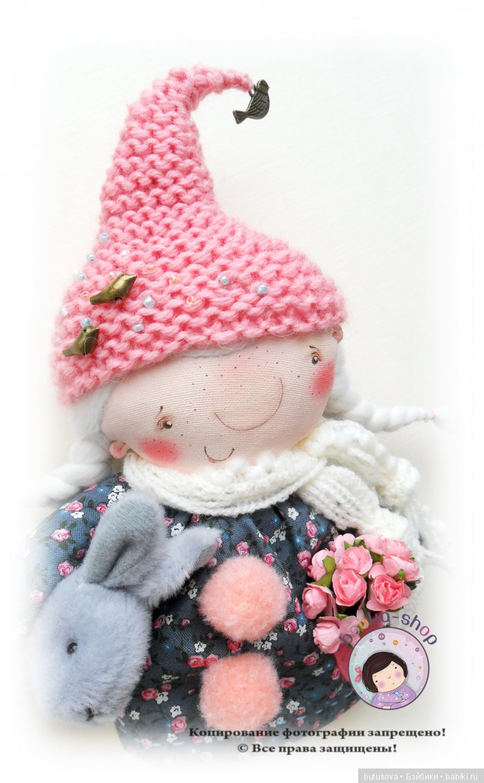 МАРТА - зазывательница ВЁСЕН. Новая текстильная куколка Катерины Скачковой (фото 3)