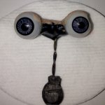 Ремонт стеклянного (разбитого) антикварного глазика