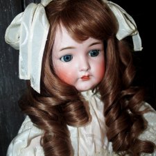 Мой самый первый небольшой опыт в реставрации антикварной девочки от Simon Halbig и Kammer & Reinhardt, молд 29, 58 см