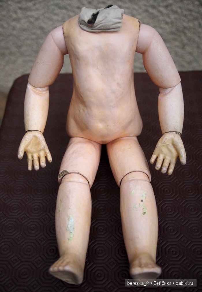 Помогите, пожалуйста, с опознанием тела антикварной куклы (фото 3)