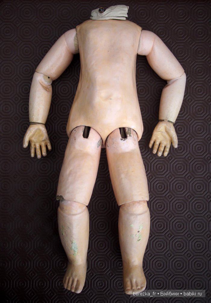 Помогите, пожалуйста, с опознанием тела антикварной куклы (фото 2)