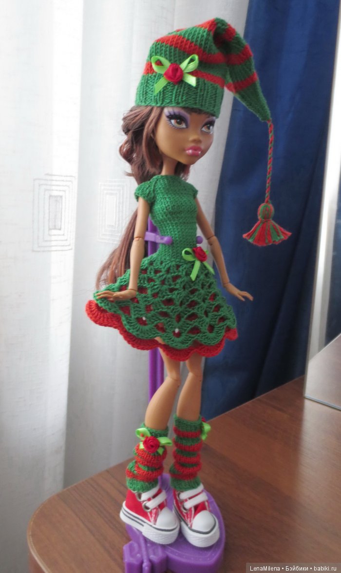 И совсем они не страшные, или "Монстрики" тоже ждут праздников. Monster High | Бэйбики И совсем они не страшные, или "Монстрики" тоже ждут праздников. Monster High (фото 2)