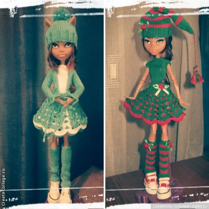 И совсем они не страшные, или "Монстрики" тоже ждут праздников. Monster High | Бэйбики И совсем они не страшные, или "Монстрики" тоже ждут праздников. Monster High (фото 5)