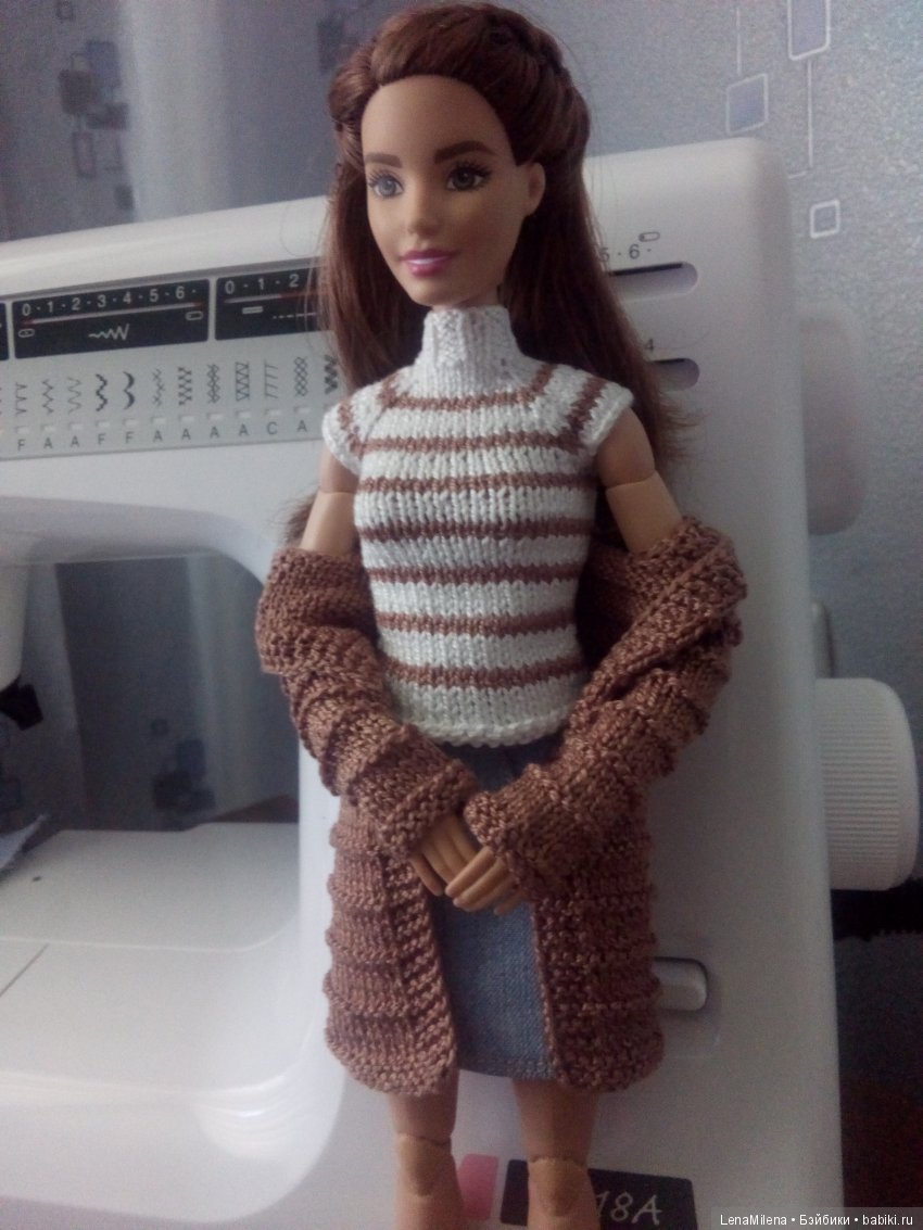 Одеваем Barbie — Одежда и обувь для кукол своими руками: фото (фото 8)