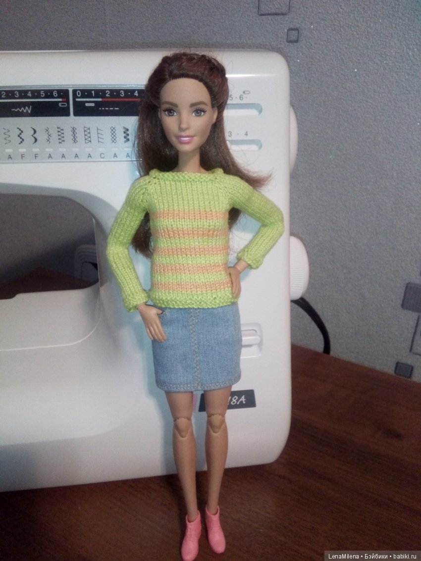 Одеваем Barbie — Одежда и обувь для кукол своими руками: фото (фото 10)