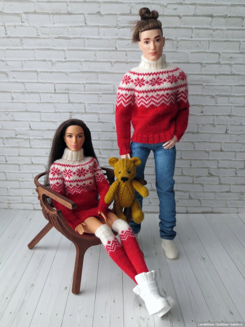 Свитерки для новогодних фотосессий (фото 3)