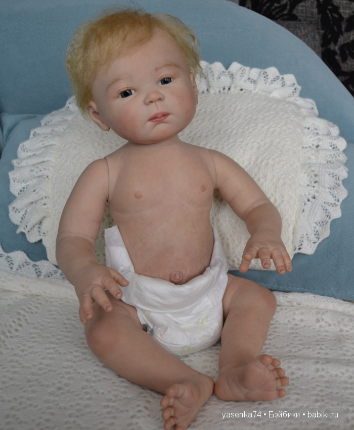 Моя кукла реборн Карамелька