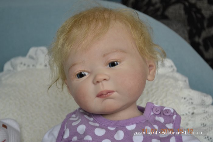 Моя кукла реборн Карамелька