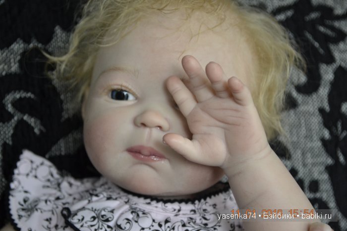 Моя кукла реборн Карамелька