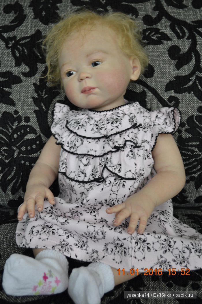 Моя кукла реборн Карамелька