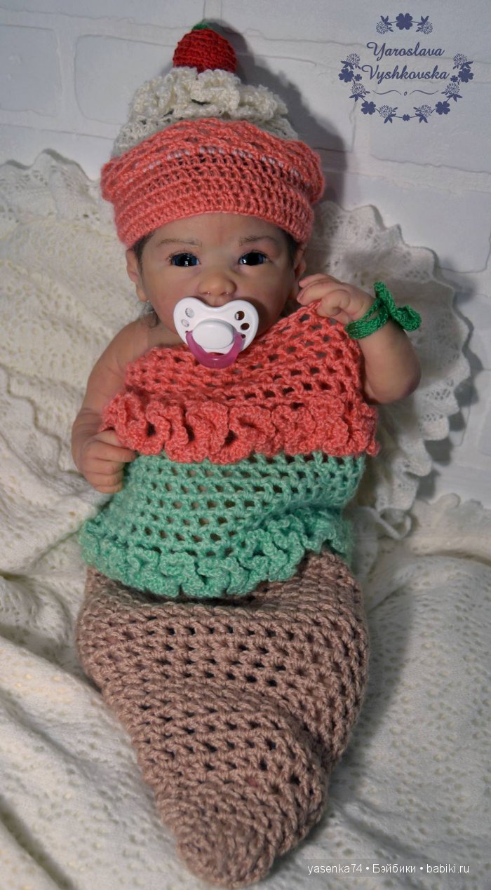 Сладкая мороженка Хлоя — Куклы Реборн (Reborn): работы мастеров (фото 2)