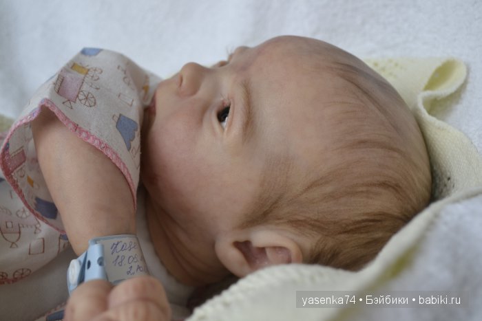 Малыш Каси - мой юбилейный малыш. Кукла реборн Ярославы Вышковской (фото 9)